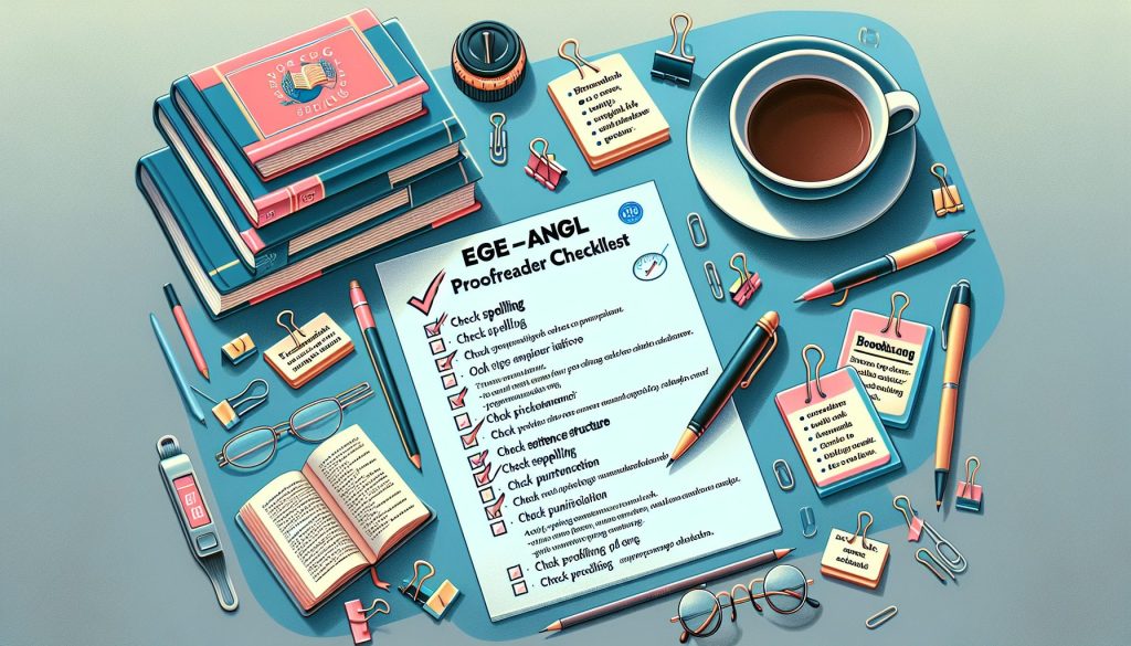 ЕГЭ‑англ без паники: proofreader checklist