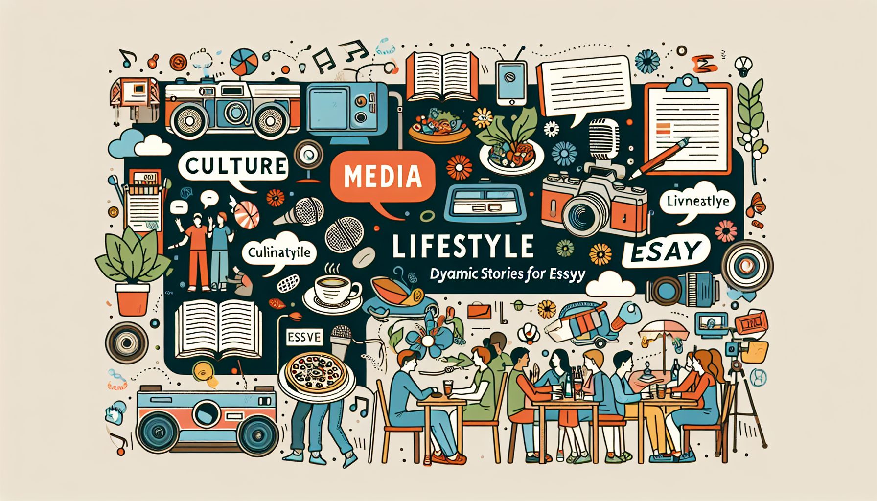 Culture, Media, Lifestyle: живые истории для эссе