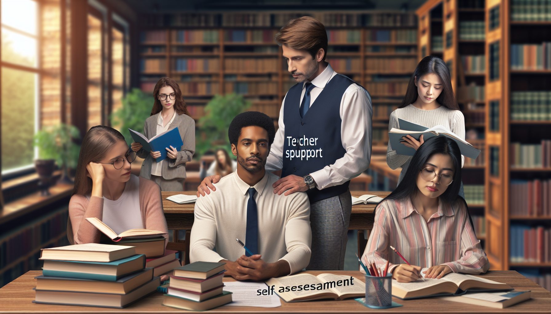 Поддержка преподавателя и самостоятельная проверка