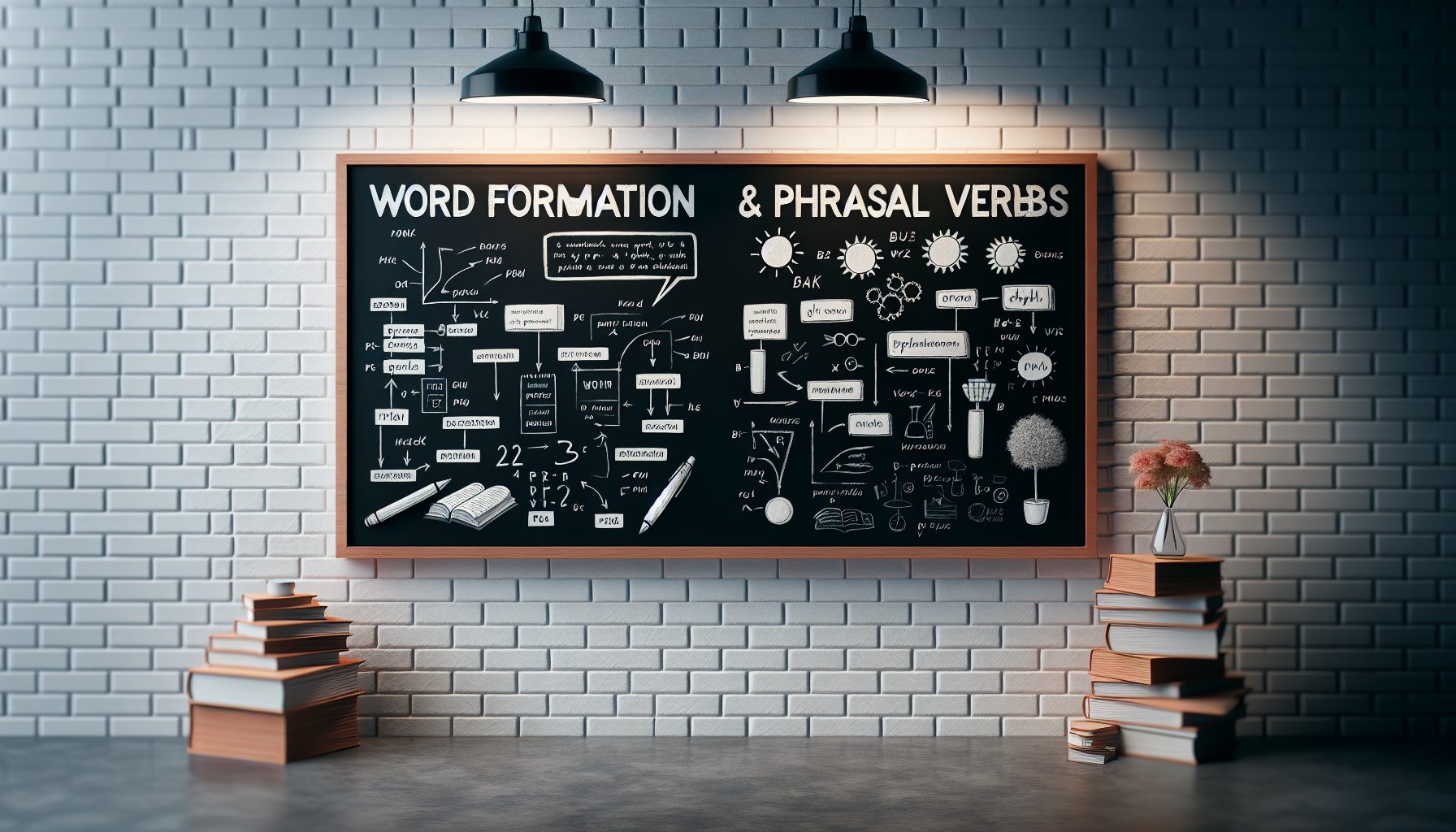 Word formation и phrasal verbs: