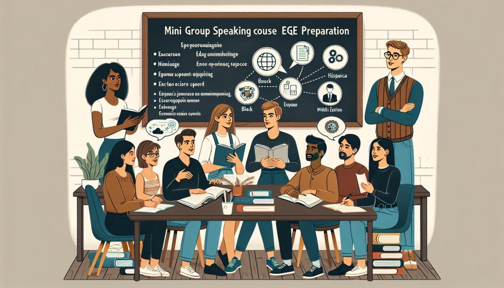Курс «mini group speaking» для подготовки к ЕГЭ