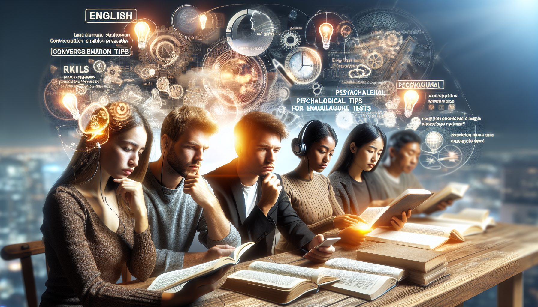 Разговорная часть и психологический момент