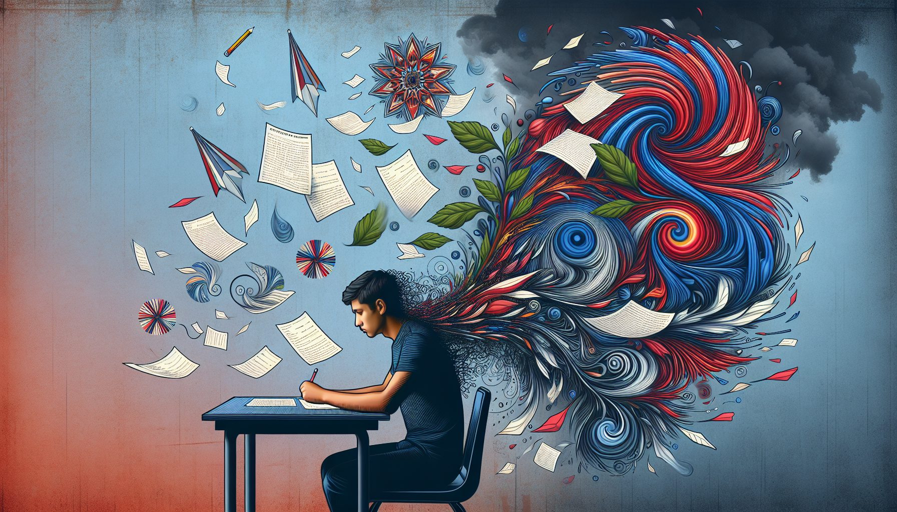 Writing: внимательность против паники