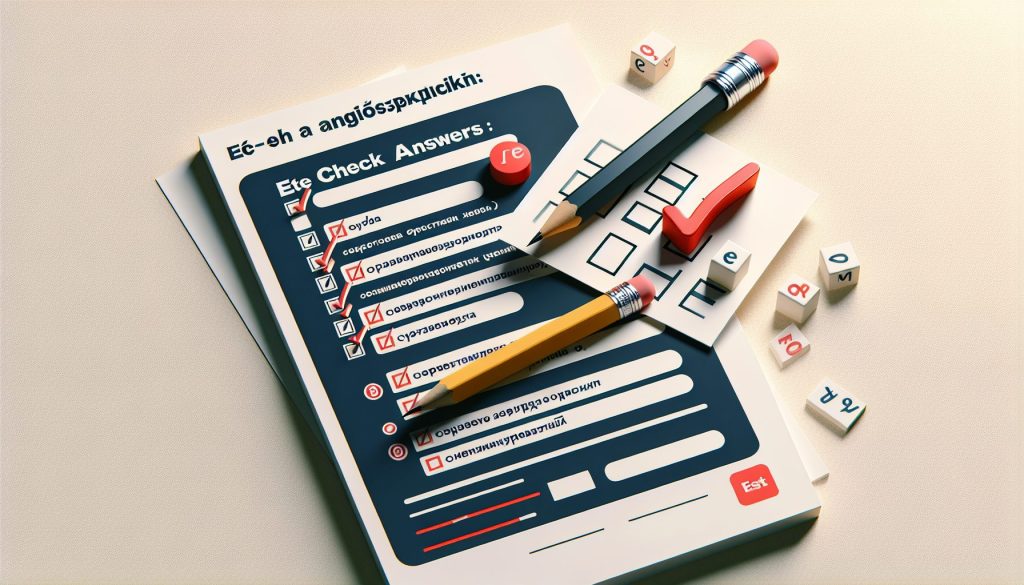 ЕГЭ английский: checking answers
