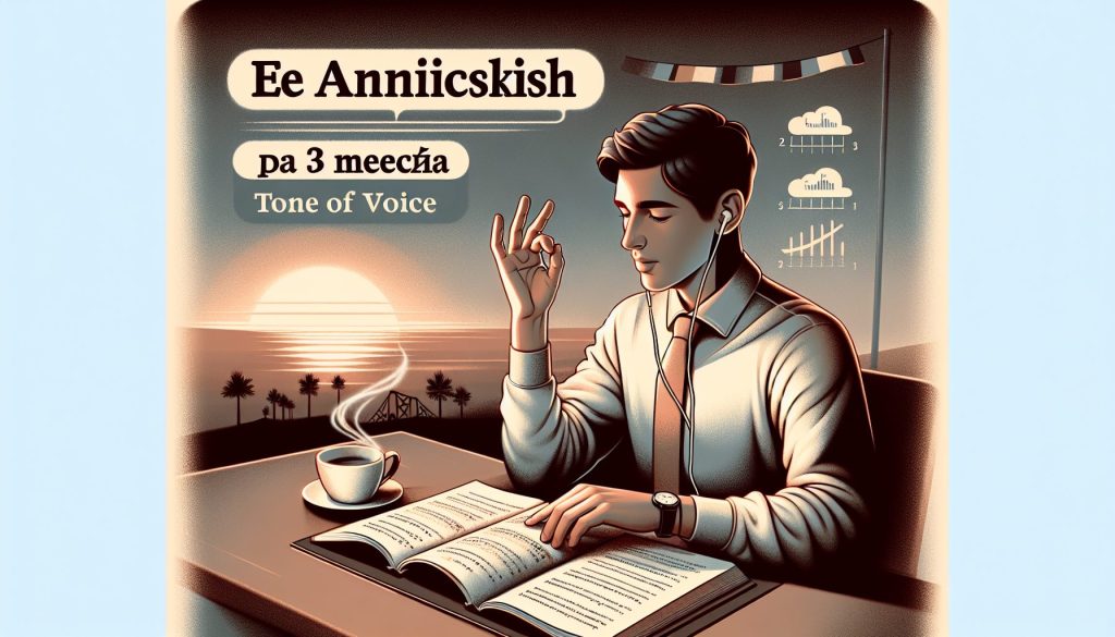 ЕГЭ английский за 3 месяца: tone of voice
