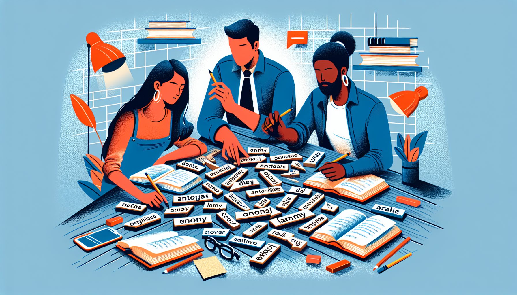 Лайфхак: как тренировать антонимы в паре