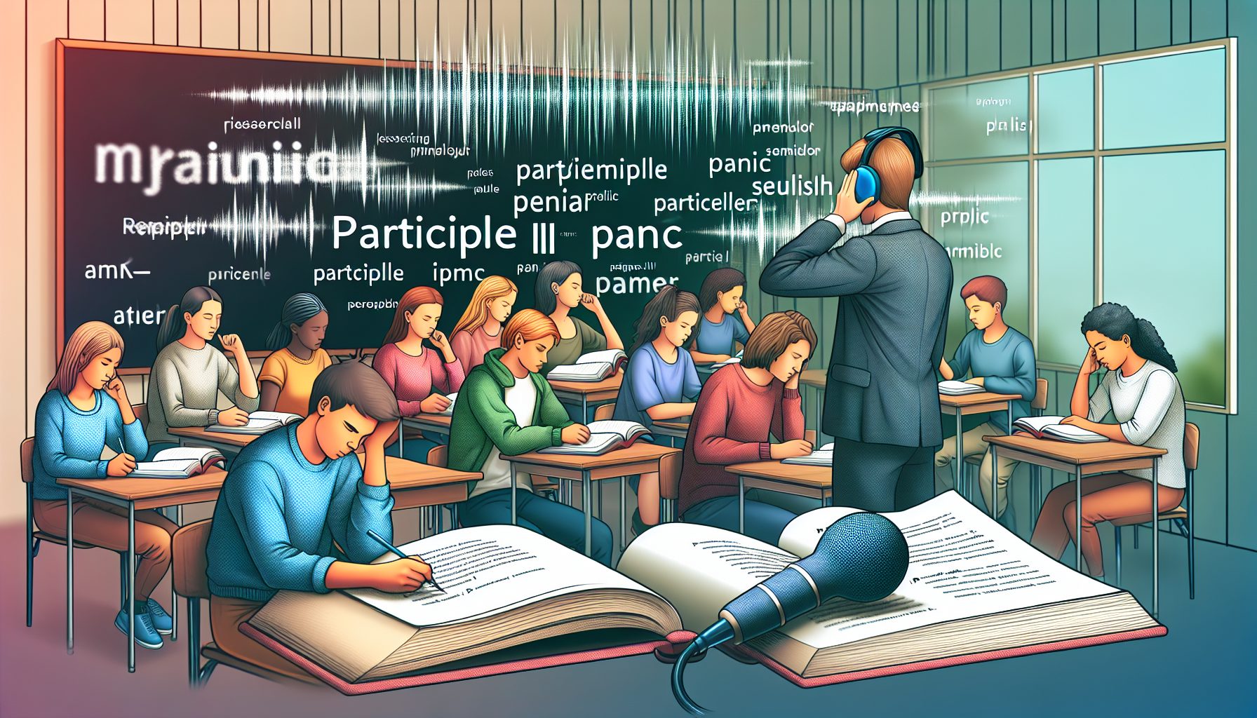 Когда слово «паника» слышно чаще, чем «Participle II»