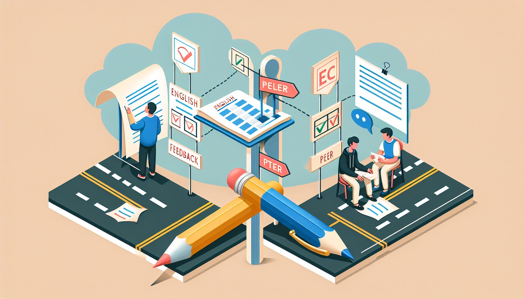 Peer feedback и критерии оценивания ЕГЭ: где пересекаются