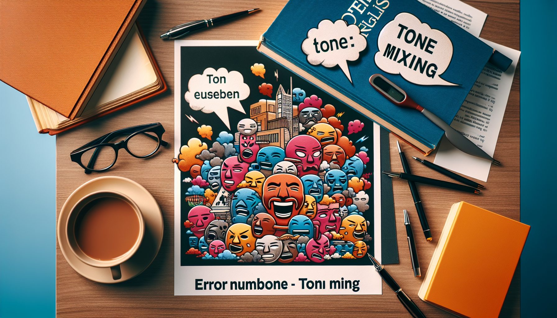 Ошибка номер один — микс тонов