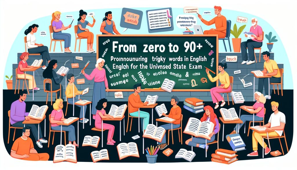 С нуля до 90+: pronunciation tricky words в английском ЕГЭ