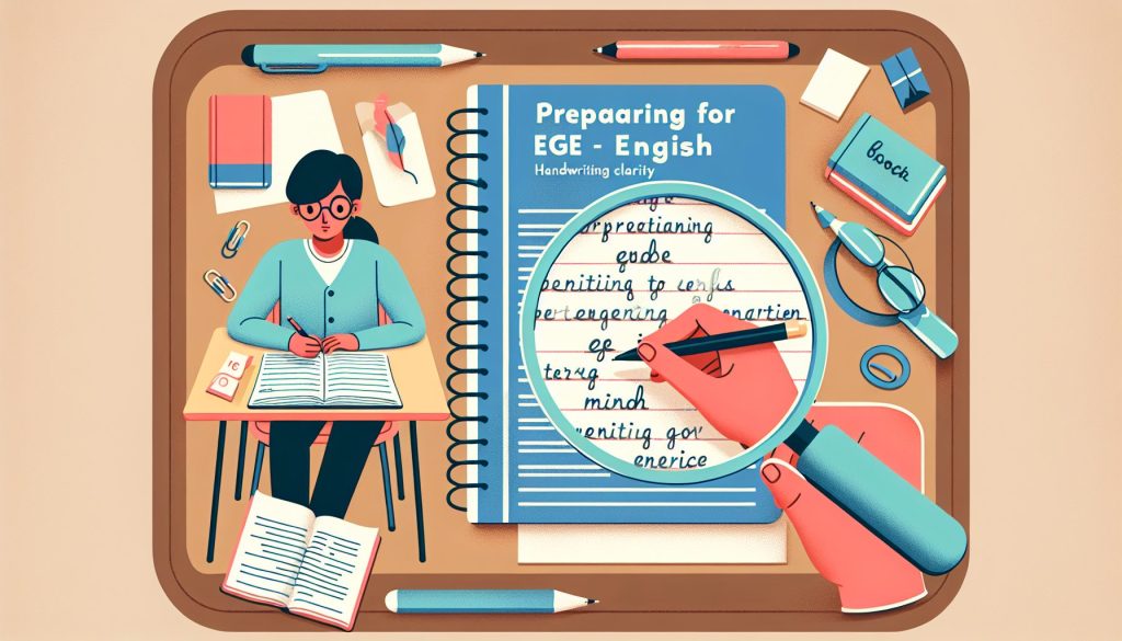Подготовка к ЕГЭ: английский — handwriting clarity