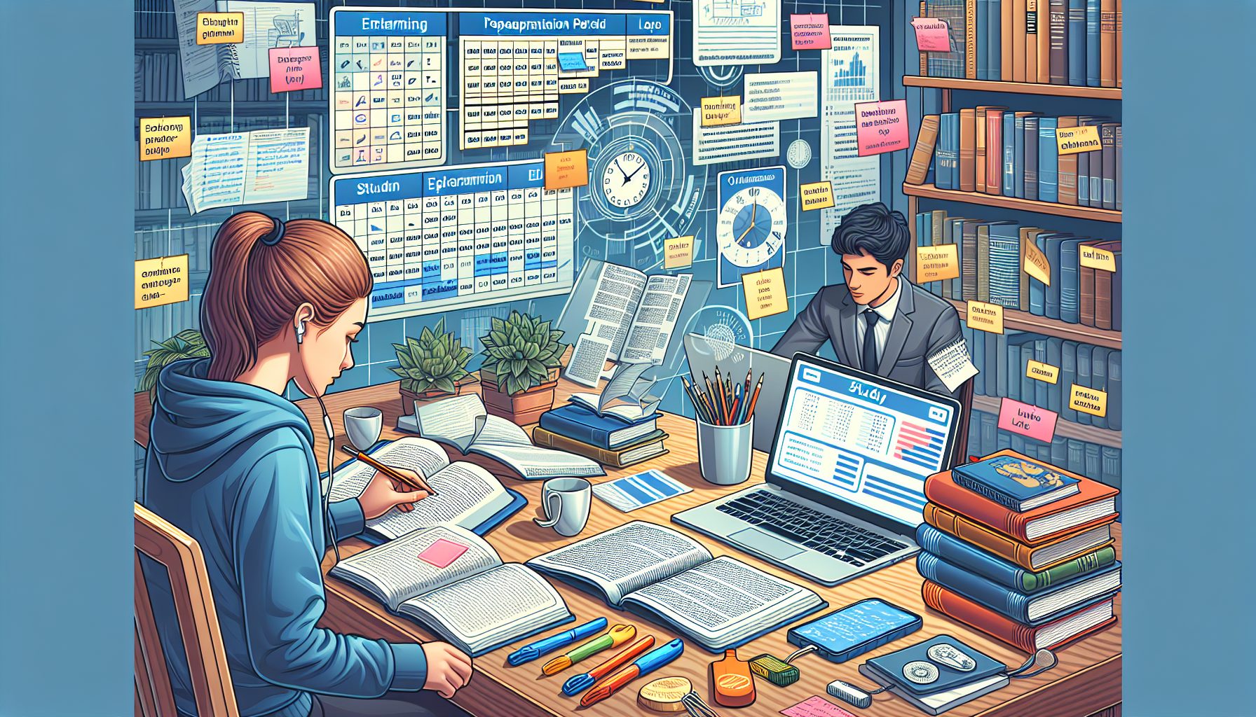 Эффективные привычки в период подготовки