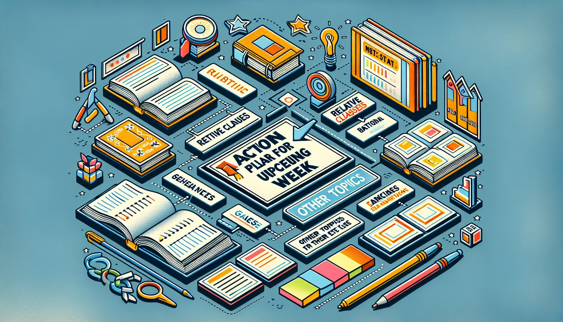 План действий на ближайшую неделю