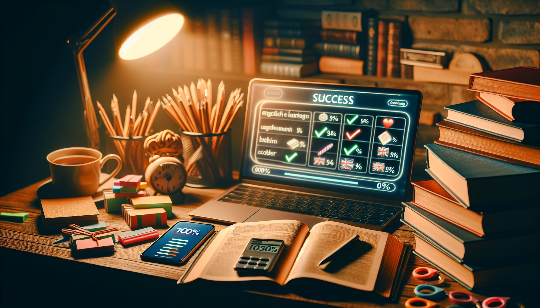 Визуализация успеха для экзамена по английскому