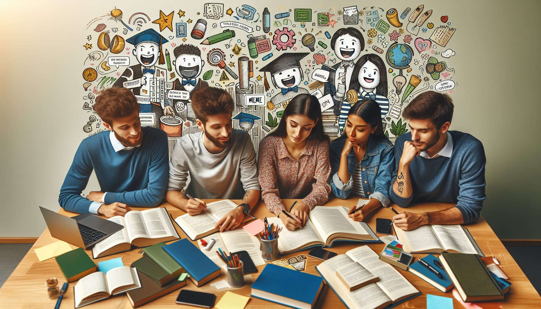 Друзья, мемы и атмосфера обучения