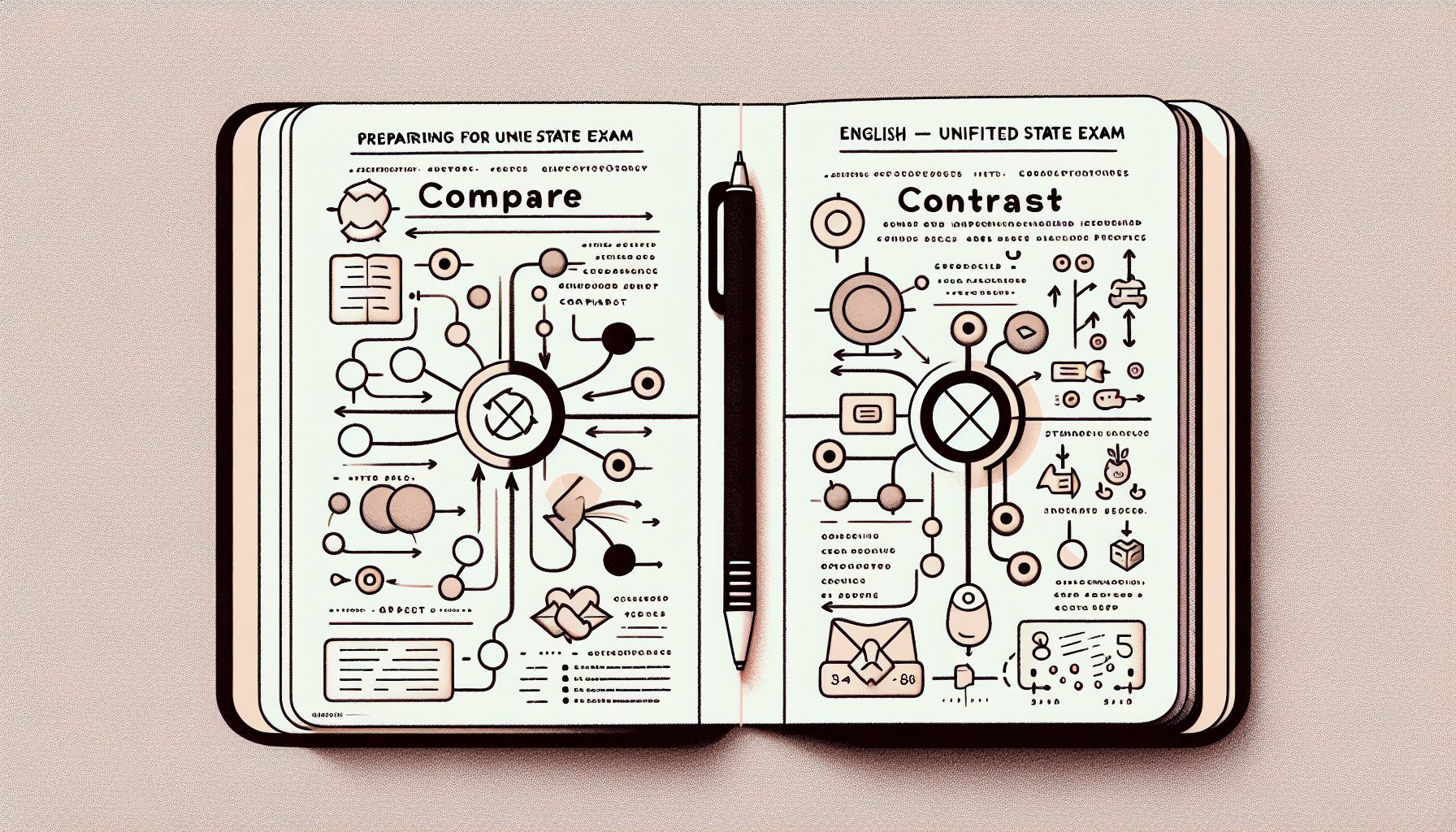 Как понять суть задания "compare and contrast"