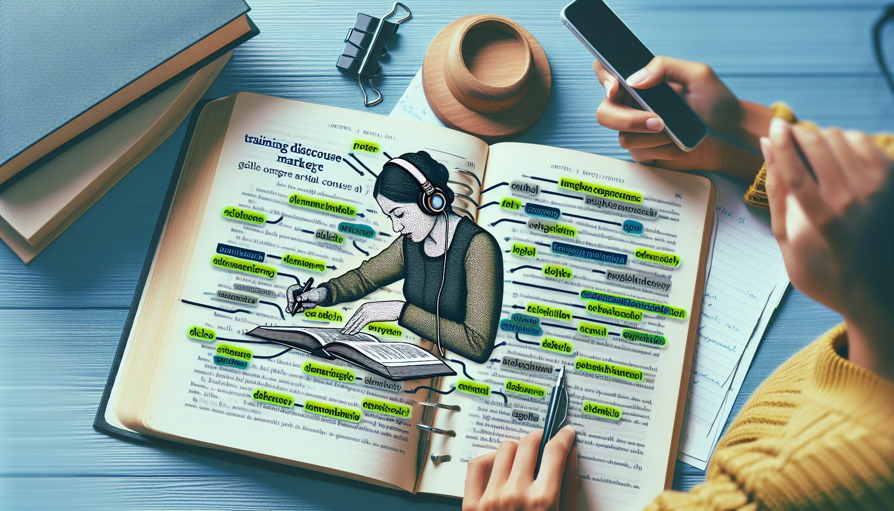 Как тренировать использование discourse markers