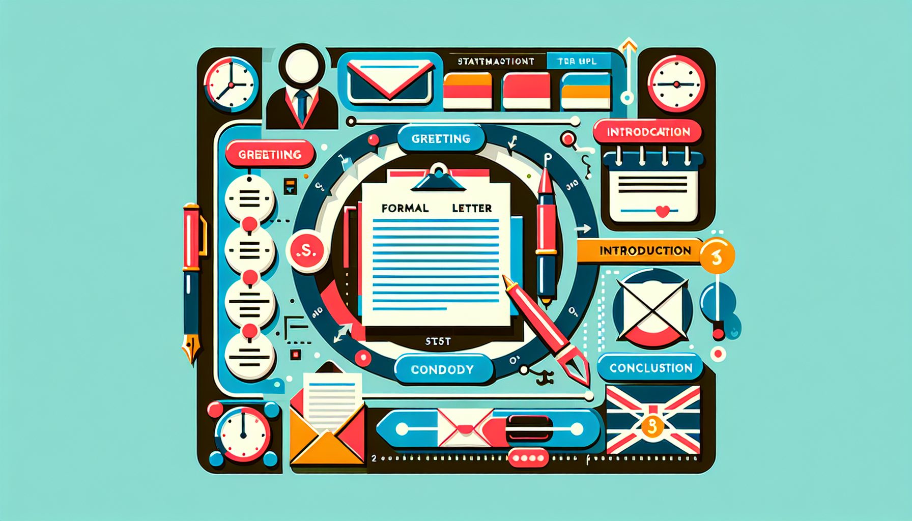 Разбор структуры письма‑заявления